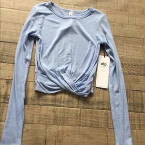 Alo Yoga cover long sleeve top